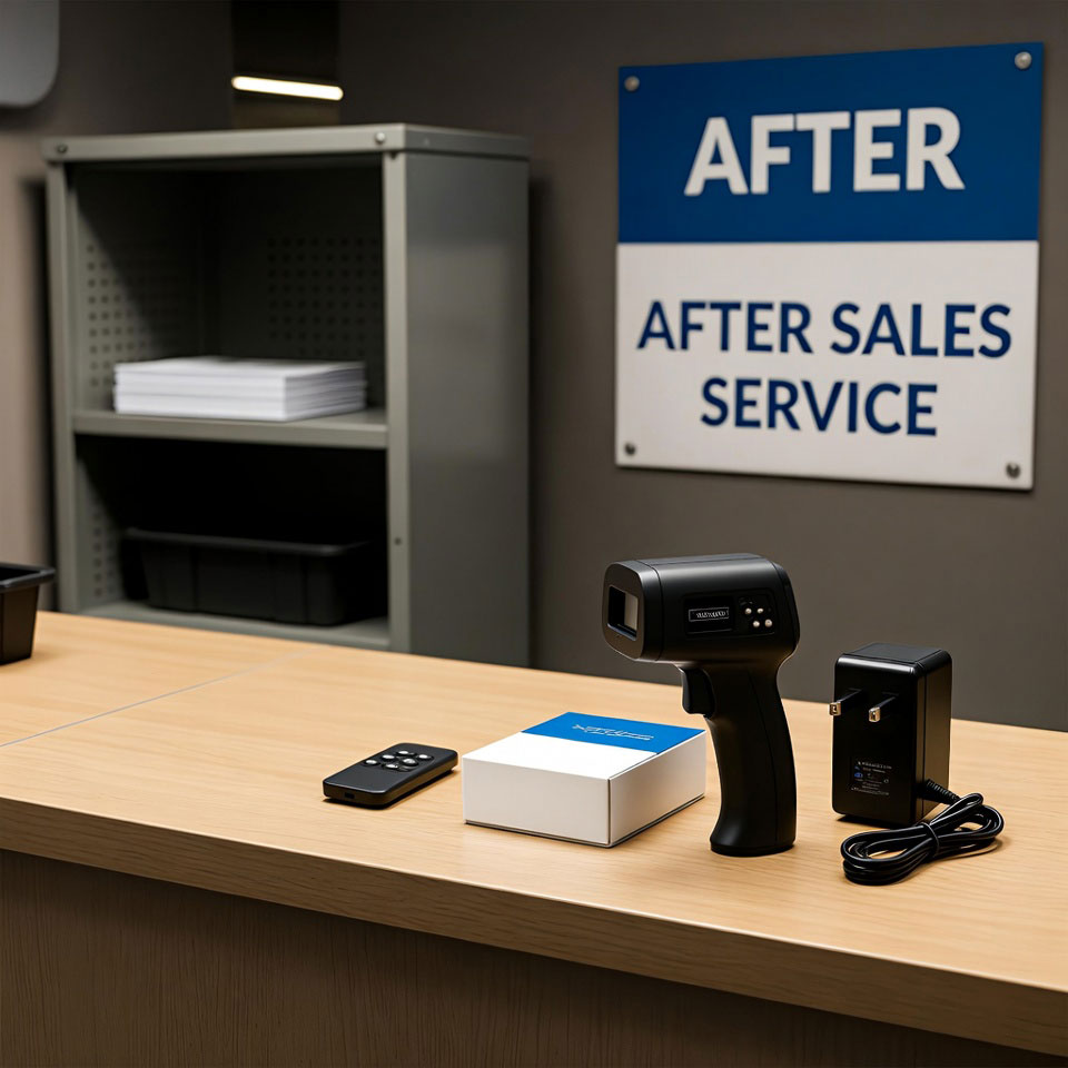 خدمات پس از فروش لیزر غیر تماسی