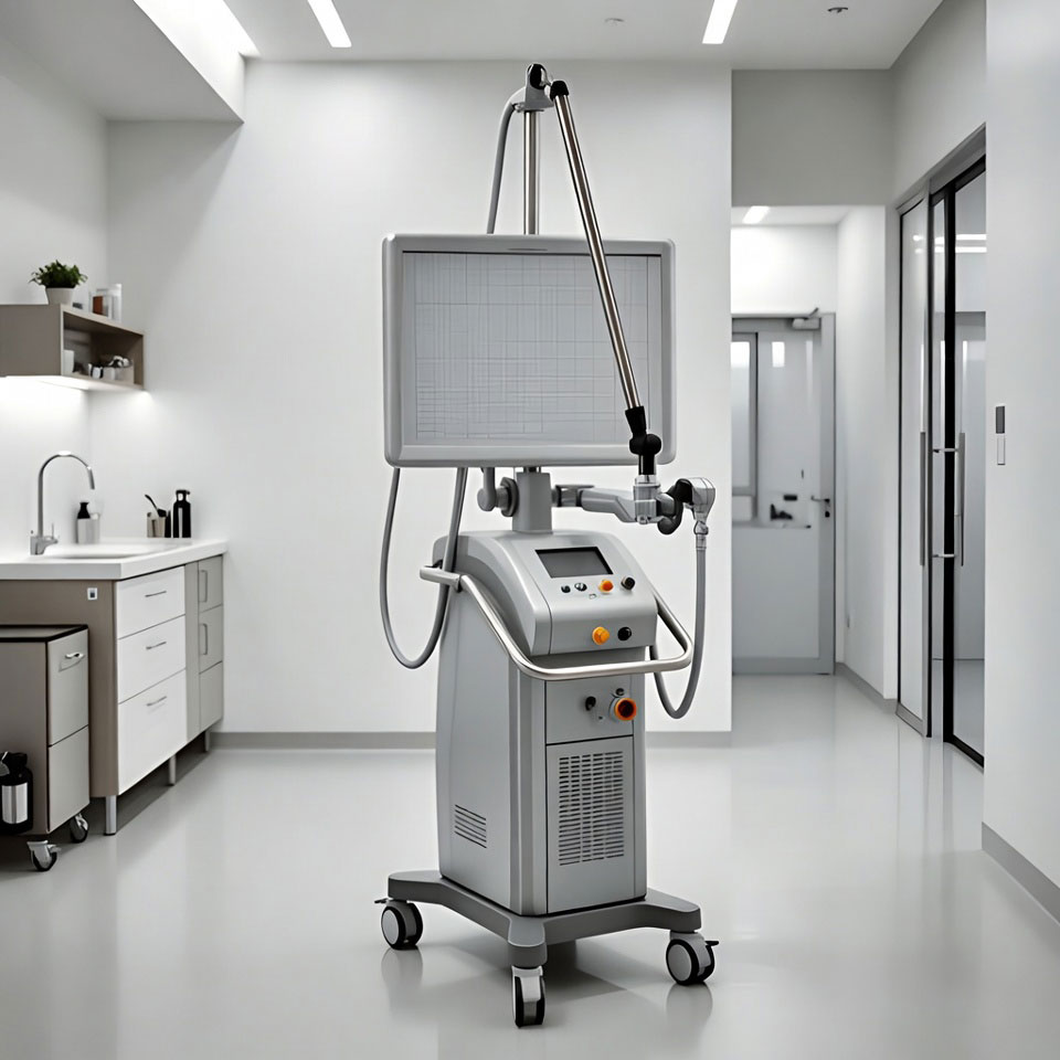 کلینیک مجهز به لیزر الکساندرایت