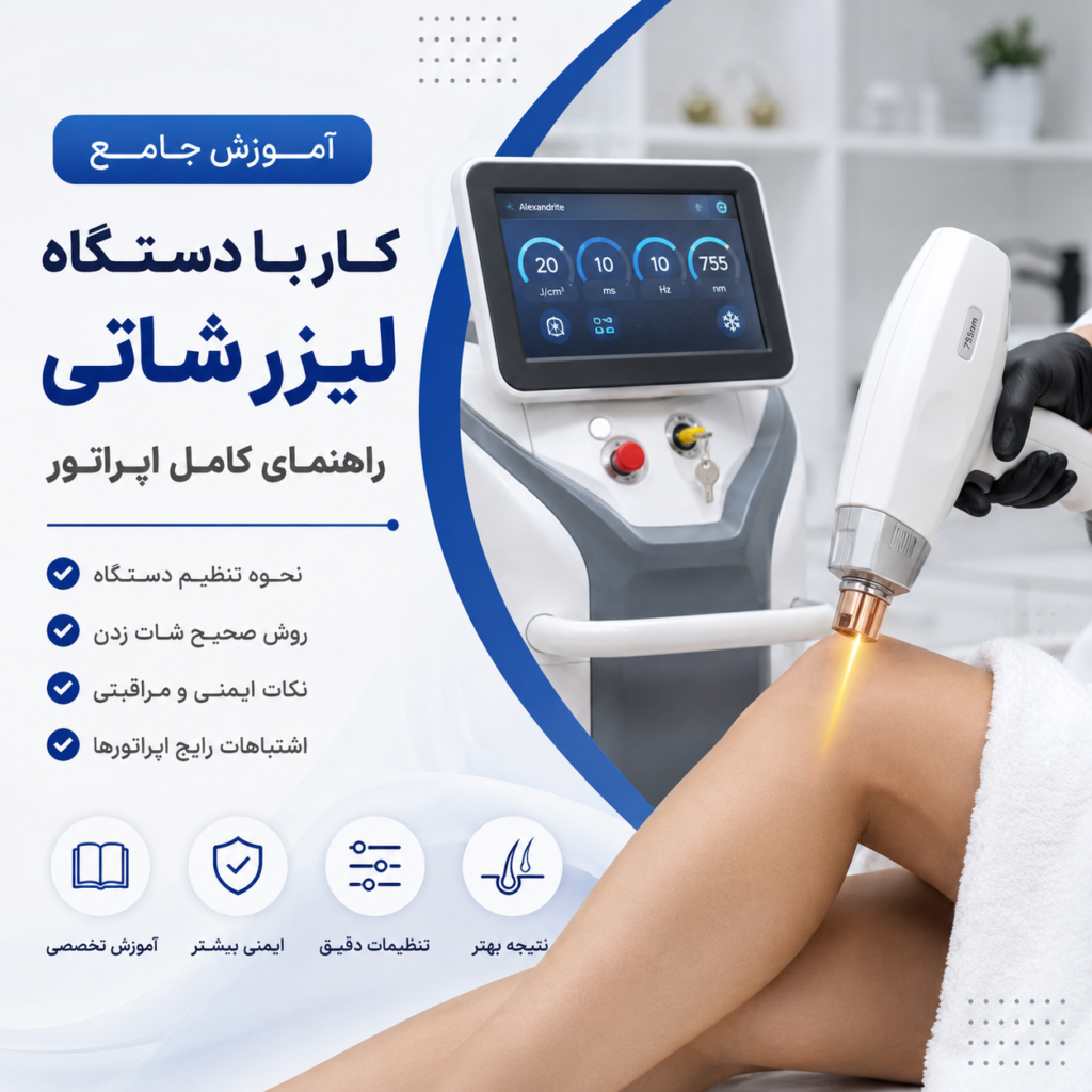 آموزش کار با دستگاه لیزر شاتی