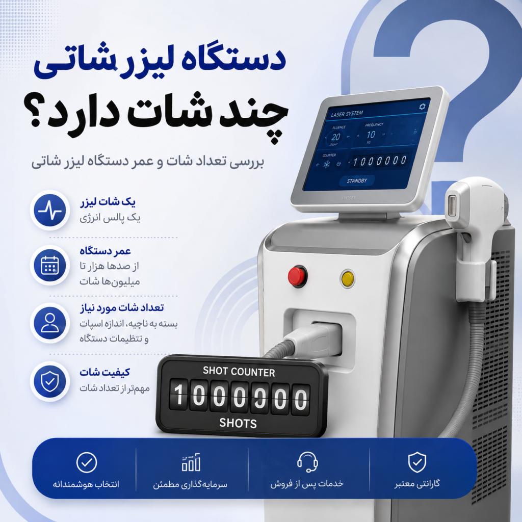 دستگاه لیزر شاتی چند شات دارد