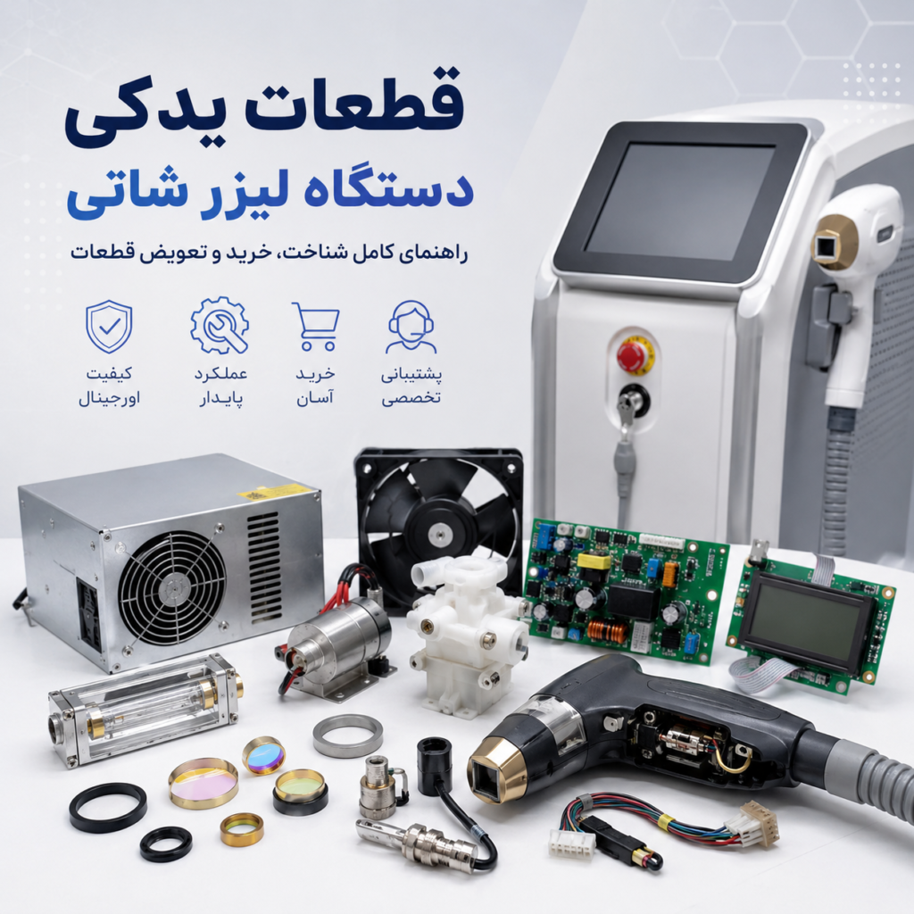 قطعات سیستم خنک‌کننده لیزر